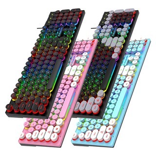 Bàn Phím Cơ viper k4 Có Dây Phát Sáng Dành Cho Máy Tính Để Bàn Lff0914