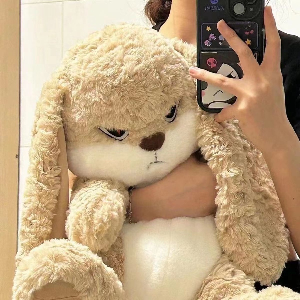 Rytanda Thỏ Diu Diu Rabbit Plush Toy Thỏ Diu Diu ZEIO Cute Rabbit Doll Thỏ Diu Diu dễ thương Thú nhồi bông thỏ giận dữ Thú Nhồi Bông Hình Thỏ Dễ Thương Làm Quà Tặng Cho Bé bông thỏ giận dữ