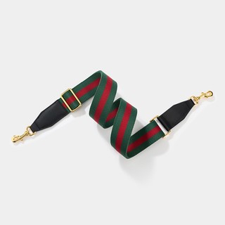 Dây vải thay thế túi xách Gu, rộng 3.8cm, có thể điều chỉnh, dài chéo vai; màu đỏ/xanh dương/xanh lá