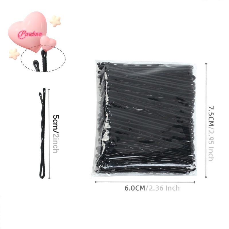 Set 50 kẹp tóc 5cm QrhYK tạo kiểu tóc xoăn thời trang cho nữ mới