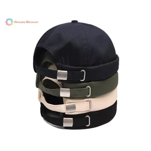 Mũ Snapback bóng chày Cotton không vành cổ điển Mũ Hip Hop có thể điều chỉnh mới