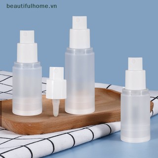 [beautifulhome] Chai Đựng Mỹ Phẩm Dạng Bơm Hút Chân Không Có Thể Đổ Đầy Được Làm Đẹp Cho Du Lịch [Beautyhome]