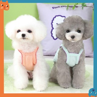 Mới Áo Thêu Hoa Cỏ Cho Thú Cưng