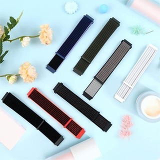 Dây đeo đồng hồ vòng Nylon 22mm 20mm cho Samsung Galaxy watch 6 5 Pro / 4 / classic / gear s3 frontier / active Sport Bracelet watch gt2 3 Dây đeo