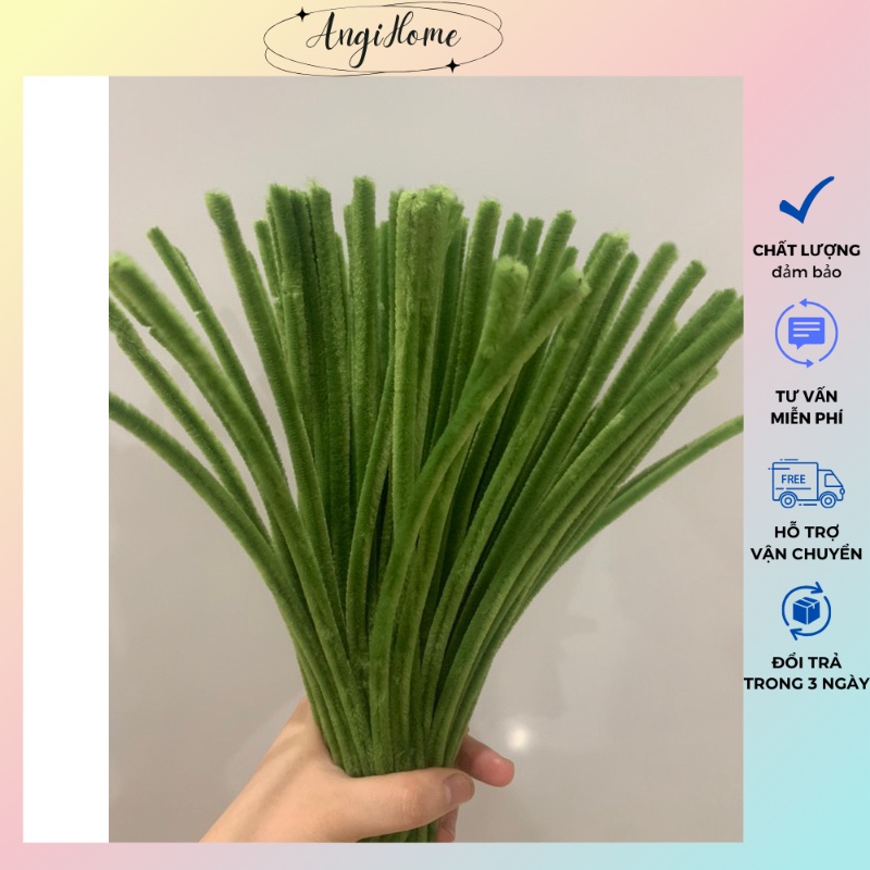 Kẽm Nhung nhiều màu Loại 1 Làm Hoa Handmade Màu Pastel Lông Dày Mịn