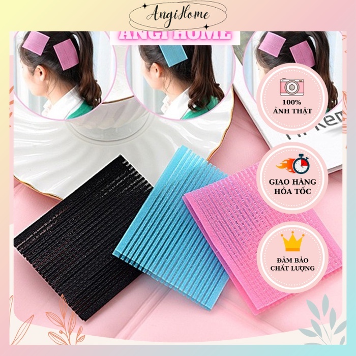 Miếng dán giữ cài tóc mái Hàn Quốc  khi kẹp tóc rửa mặt, makeup, trang điểm