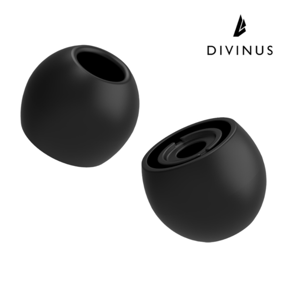 Bộ 3 Cặp Nút Bịt Tai Nghe Bằng silicone 4.0mm-6mm s / m / l
