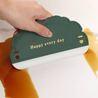 Cây Gạt Nước Kính Silicon Hình đám Mây, Làm Sạch Kính Không Tì Vết, Không Trầy Xước, Có Lỗ Treo. (hàng tốt)