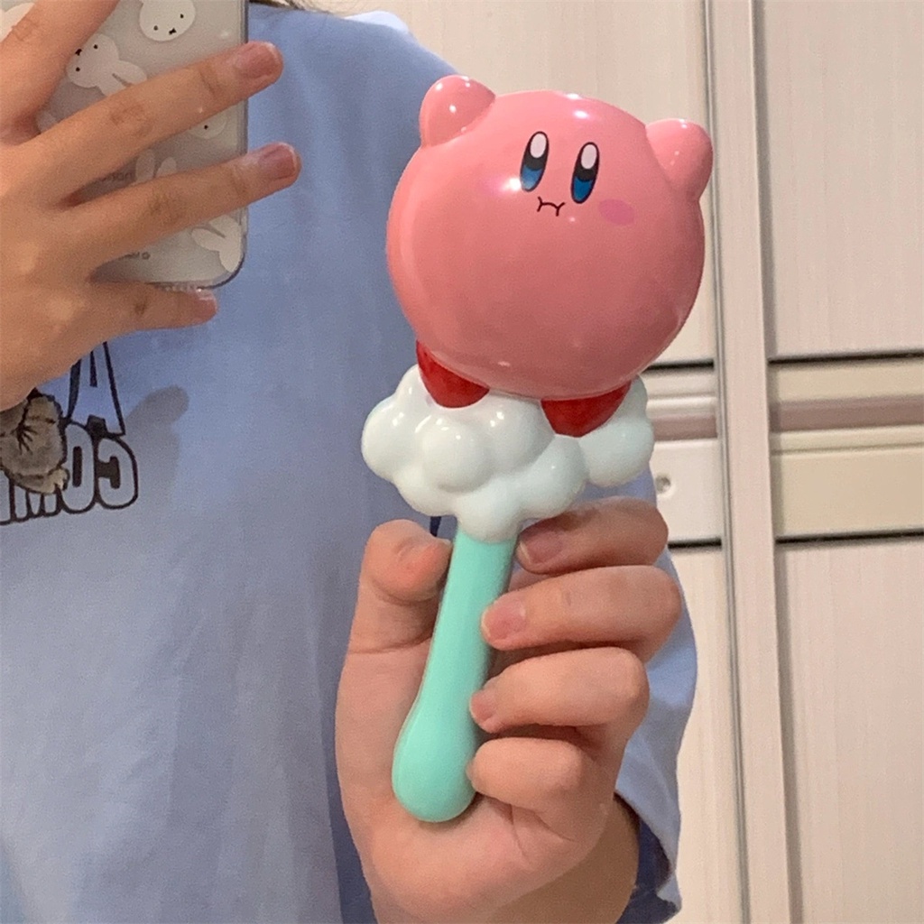 Ảnh Kirby Lược Chải Tóc Túi Khí Mát Xa Da Đầu Họa Tiết Ngôi Sao Hoạt Hình Dễ Thương Làm Quà 3