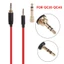 Dây tai nghe lò xo BTM 2 5mm đến 3 5mm cho QC35 QC45 Mạnh mẽ và chống ăn mòn có thể mở rộng cho các nhu cầu khác nhau