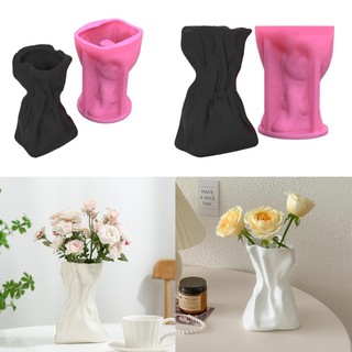 KRA Silicone Chậu Hoa Khuôn Có Thể Tái Sử Dụng DIY Nhựa Khuôn Bình Khuôn Làm Tay