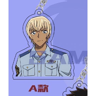Móc khóa Thám Tử lừng danh conan Detective Conan Wild Police Story Anime Keychain Matsuda Jinpei Furuya Rei Acrylic