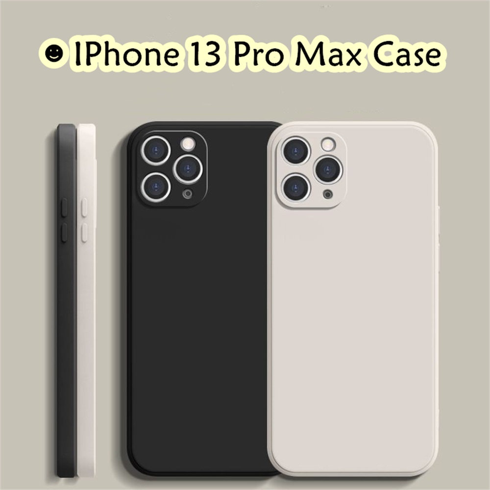 [Ngôi sao tương lai] Dành cho IPhone 13 Pro Max Ốp lưng silicon Full Case Vỏ điện thoại màu trơn cổ điển Vỏ chống bụi bẩn