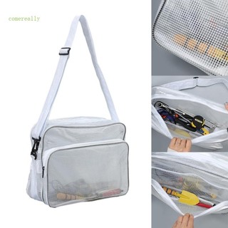 Comereally Túi Đeo Chéo Vai pvc Trong Suốt Chống Tĩnh Điện Sức Chứa Lớn Hình Bán Nguyệt Cho Phòng Sạch