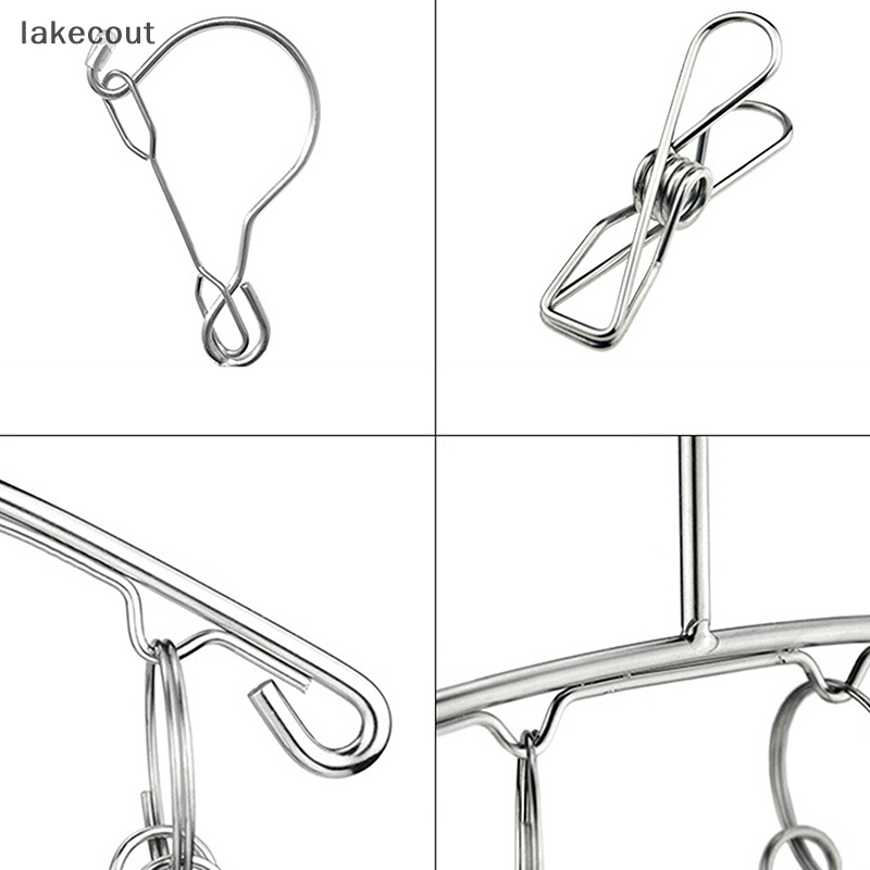 Set 6-20 Kẹp Inox Phơi Quần Áo Chống Gió Tiện Dụng