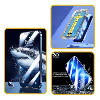 Tự Động Kính Cường Lực Bảo Vệ Màn Hình iphone 15 pro max 15 14 13 12 11 pro max x xr xs max 7 8 plus 12 Mini 13mini