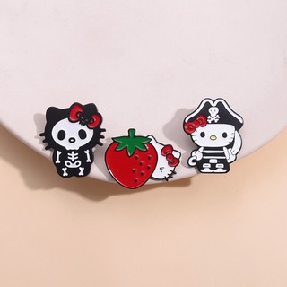 Ghim Cài Áo Hình Mèo Vô Diện / Quái Vật / Vô Diện Phong Cách punk Sáng Tạo Thích Hợp Làm Quà Tặng Cho Bạn Bè