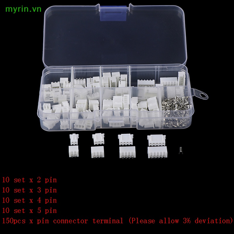 Connecteur Jst BGTXINGI 10pcs JST XH 2/3/4/5/6 Pin With FamilyMall