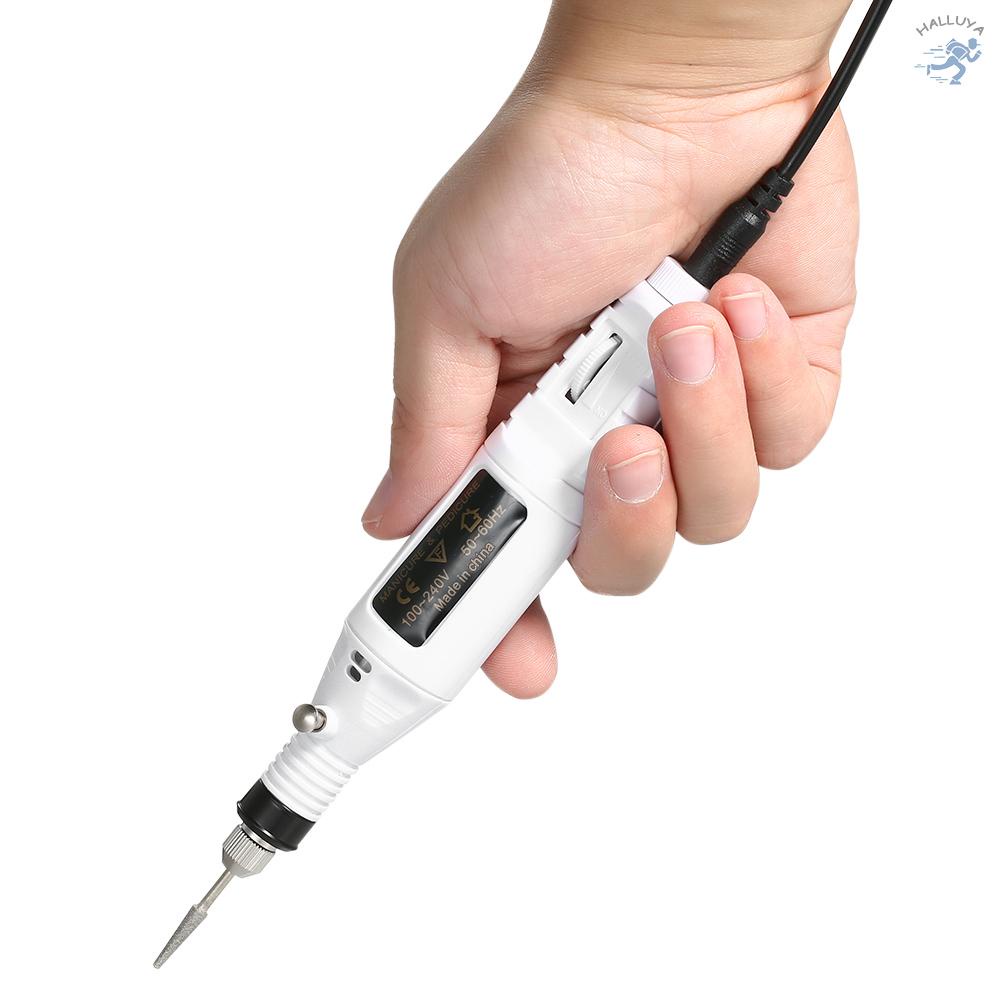 14pcs 100V-240V Mini Electric Grinder Drill Tool Variable Speed Rotary Engraving Pen Carve Tool Set for Milling Polishing