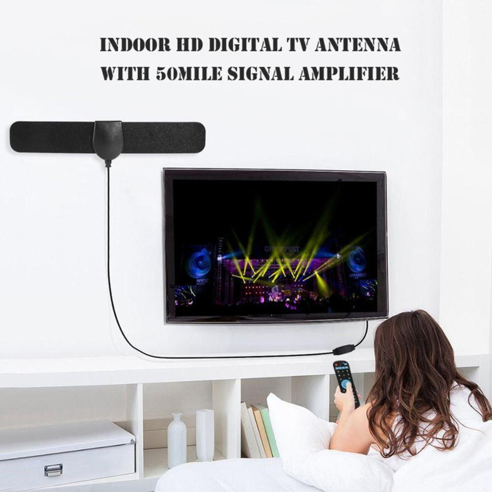 Ăng-ten HDTV ESSENCEH, Tăng cường tín hiệu Bộ thu TV 1080p, Kênh HD kỹ thuật số Bộ khuếch đại 4K trong nhà