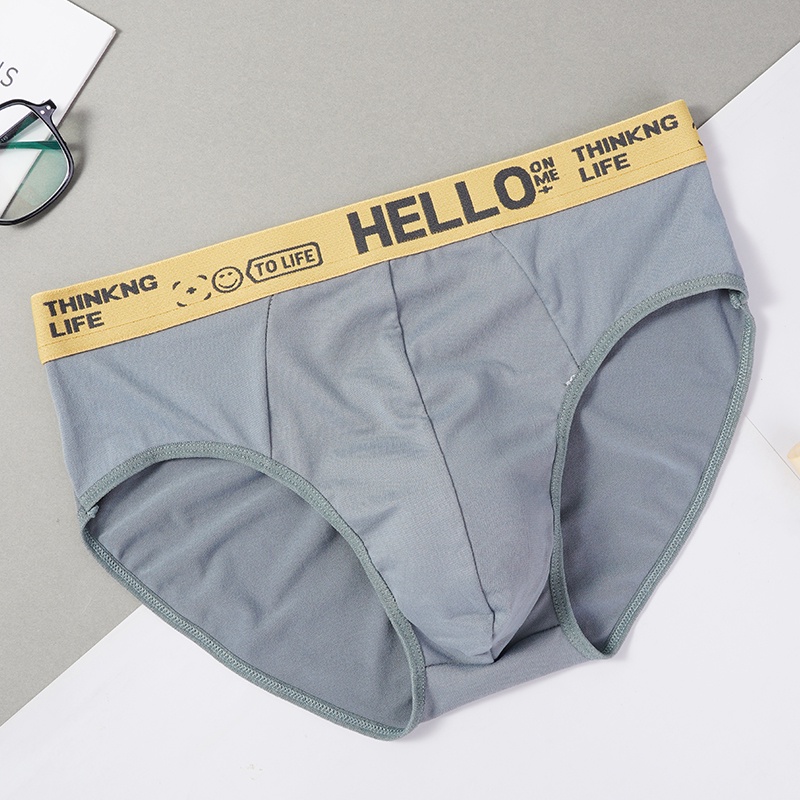 Ảnh Ecmn Quần Đùi Nam Quần Short Gợi Cảm Quần Lót Thoáng Khí Co Giãn Quần Lót Size Lớn Chữ Quần Lót XL-4XL 2
