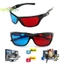 Kính 3d Gọng Màu Đỏ Xanh Lam Đen Cho Xem Phim dvd