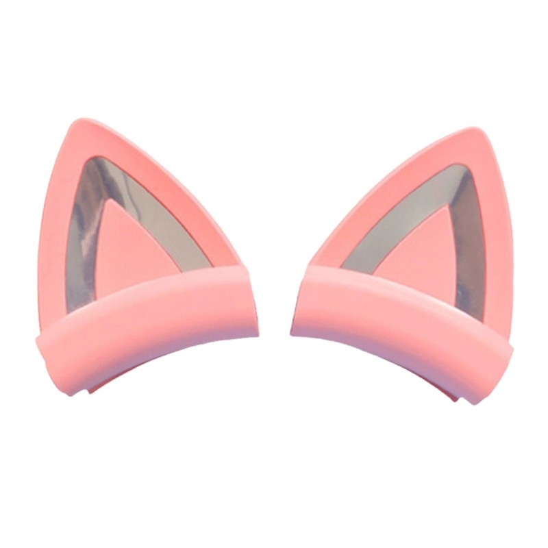 Hsv Silicone phụ kiện tai mèo dễ thương hợp thời trang cho tai nghe on-ear dễ lắp