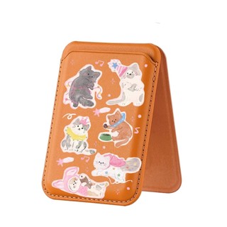 Anime Phong Cách Mèo Họa Tiết Ví Cho iPhone 16 15 14 13 12 pro Max 16Plus Thẻ Điện Thoại Cho Ốp Lưng Bỏ Túi Bao
