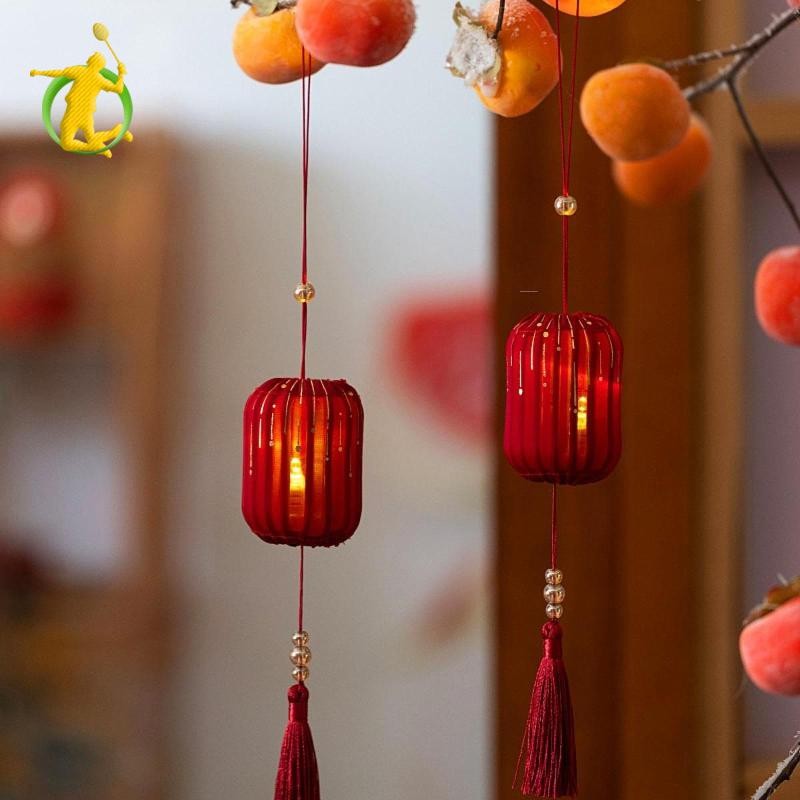 Đèn lồng phát sáng treo năm mới của Trung Quốc 36cm cho lễ kỷ niệm lễ hội