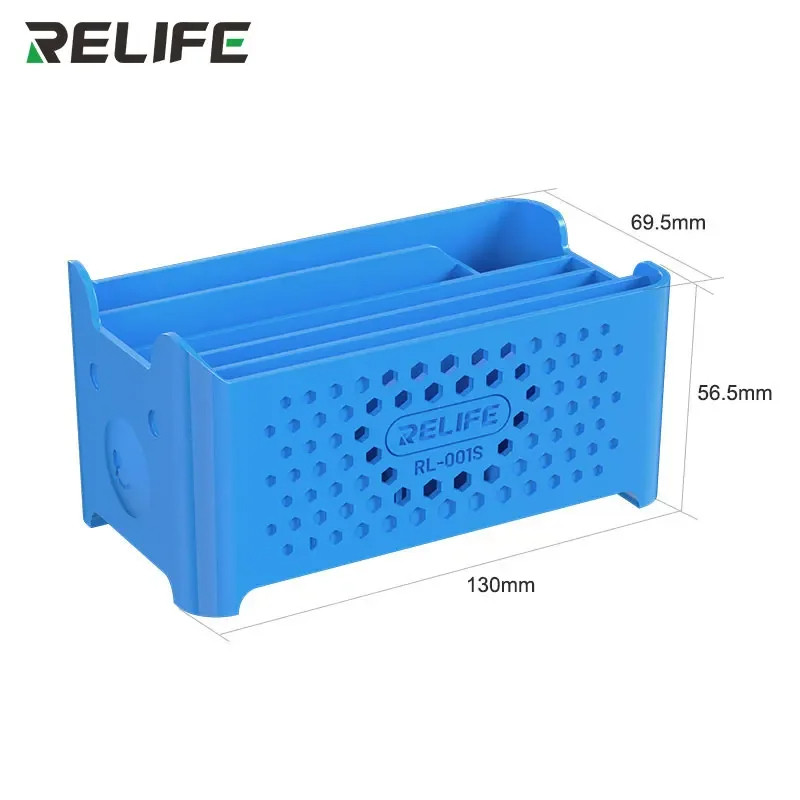Hộp đựng dụng cụ sửa điện thoại RELIFE RL-001S sắp xếp tua vít, panh, nhíp, dao tách đa năng