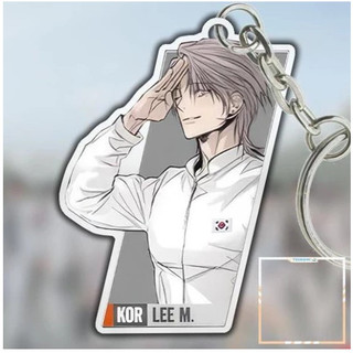 Móc Khóa Manhwa BL Lezhin BOMTOON Calendar 2024 Season's Greetings Anime in theo theo yêu cầu