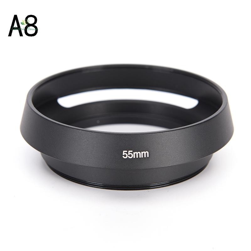 [Nhà Điện] 37 39 40.5 43 46 49 52 55 58 62 67 mm Kim Loại Ống Kính Hood Dành Cho mới mới