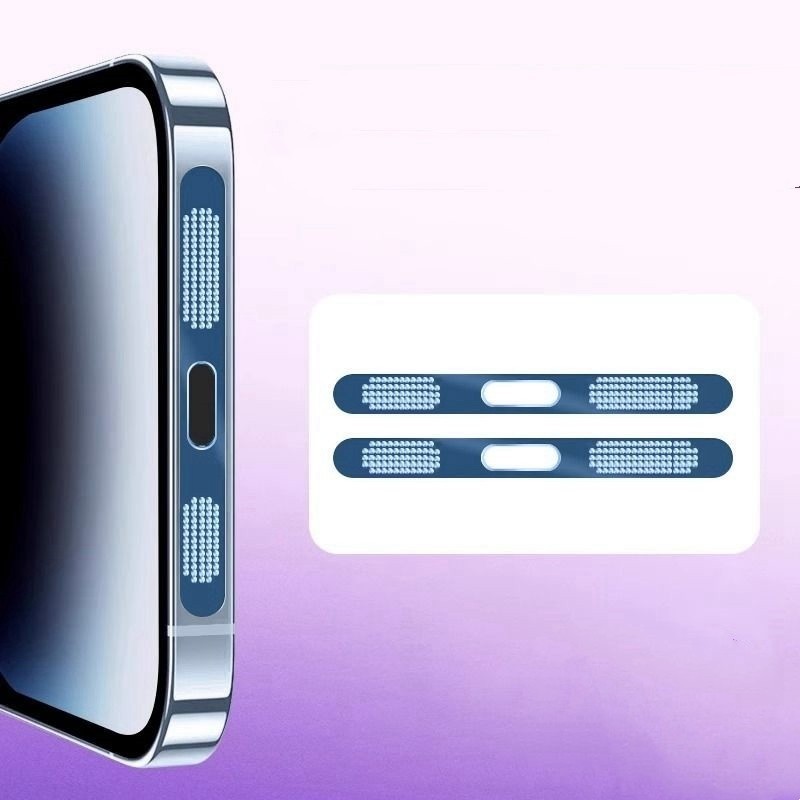 Kim Loại Chống Bụi Lưới Đa Năng Tai Nghe Loa Lỗ Dán Cho Samsung Galaxy A33 5G A60 A56 F55 A55 C55 M55S M55 A54 A36 A35 A34 M16 Chống Vân Tay Loa Bảo Vệ Lỗ