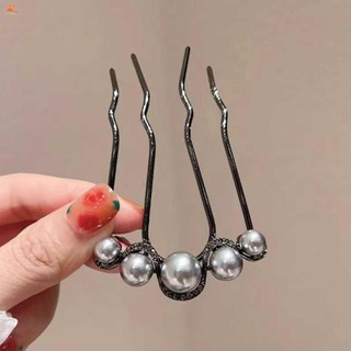 Kẹp Tóc Hình Chữ U Cho Nữ Với Thiết Kế Ngọc Trai và DIY Phụ Kiện Tạo Kiểu Tóc