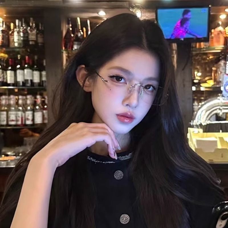 Kính không vành chống tia xanh phong cách Yujie