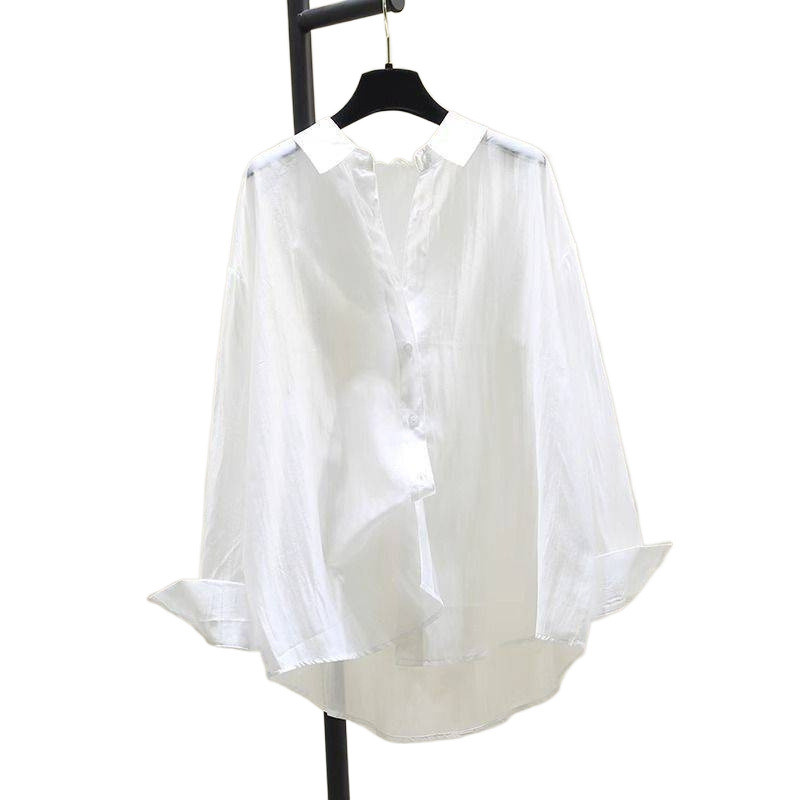 Màu Cà Phê Mỏng Phong Cách Chống Nắng Lót Mùa Xuân Phong Cách Mới Tính Khí Đơn Giản Phù Hợp Với Áo Sơ Mi Dài Tay Sang Trọng Bên Ngoài Top