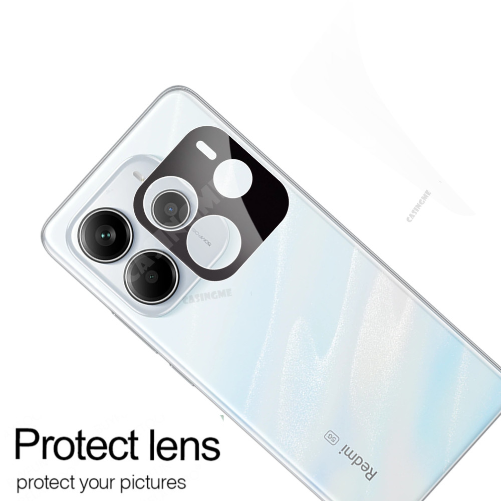 Ống kính máy ảnh 3D cho Redmi Note 14 5G 2025, Note 14 4G/5G, Note 14 Pro Plus, bảo vệ máy ảnh, cường lực Full Cover, phim bảo vệ camera