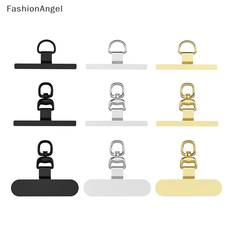 FashionAngel 0.3MM Kim Loại Chắc Chắn Điện Thoại Di Động Tether Tab Xoay 360 Độ Dây Đeo Điện Thoại Gioăng Thay Thế Dây Điện Thoại Miếng Dán Kẹp VN