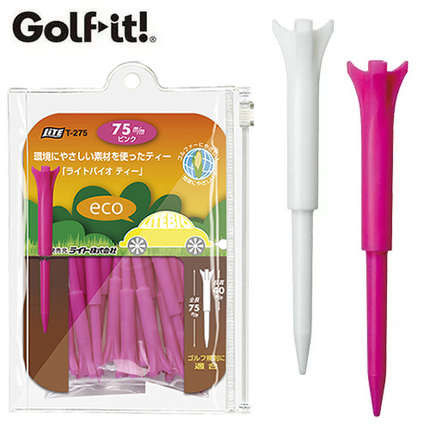 Nhật Bản Nhập Khẩu LITE T-275 Golf TEE Bóng Giá Đỡ Bóng Móng Tay Thang Chiều Dài Đầy Đủ 75 Mm Giới Hạn TEE
