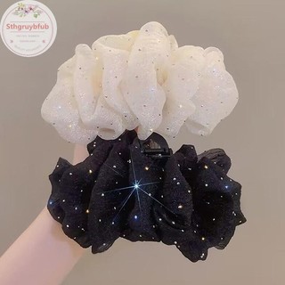 Sthb Thanh Lịch Nơ Kẹp Tóc Nữ Tính Khí Lưới Thanh Lịch Kẹp Tóc Thời Trang Phụ Kiện Tóc Cô Gái Tạo Kiểu Kẹp Tóc Mũ Đội Đầu VN