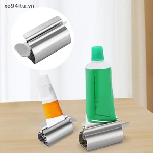 Xoitu Creative Kem Đánh Răng Ống Bóp Đơn Giản Kem Đánh Răng Con Lăn Thép Không Gỉ Tiết Kiệm Nhân Công Kem Đánh Răng Ống Wringer Sữa Rửa Mặt Ép VN
