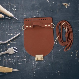 Jfory Túi Da PU May Kim Loại Phần Cứng Cải Cách Móc Miếng Lót DIY Đan Túi Cho Túi Xách Ví Làm Phụ Kiện
