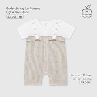La pomme SS25 BST bộ cộc, body cho bé T6.0
