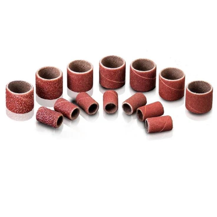 50 / 100 Chiếc 80 120 150 180 240 320 400 600 Grit Chà Nhám Ban Nhạc Cho Dremel Tay Cho Điện Mini Góc Mài Chà Nhám Mandrels