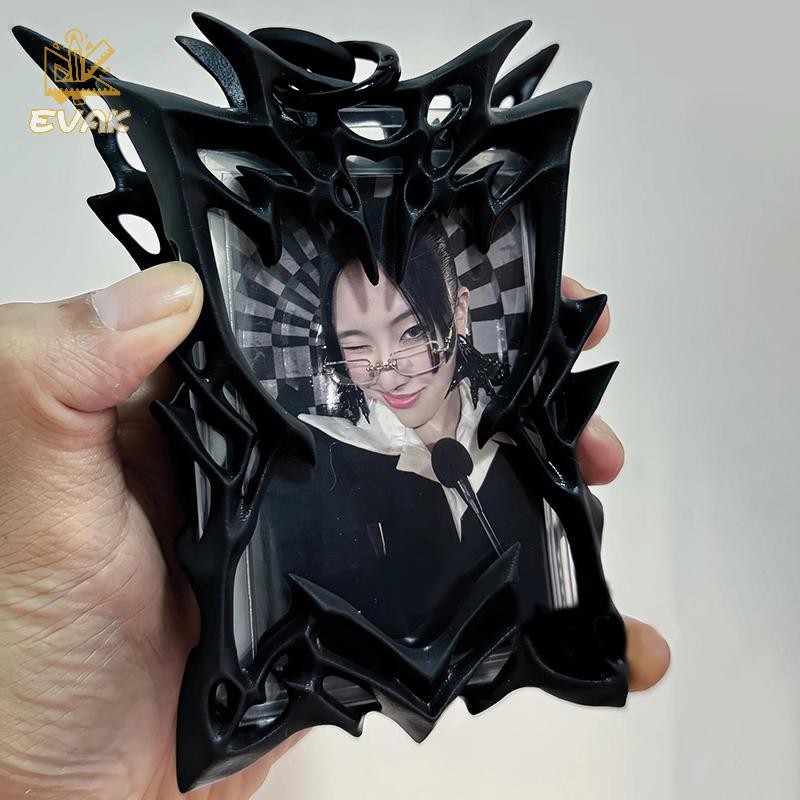 Alittlesetrtu Thẩm Mỹ 3D Trong Suốt Photocard Giá Đỡ Kpop Thẻ Bảo Vệ Nhỏ Thẻ Hiển Thị Cảm Giác Cao Cấp Bao VN