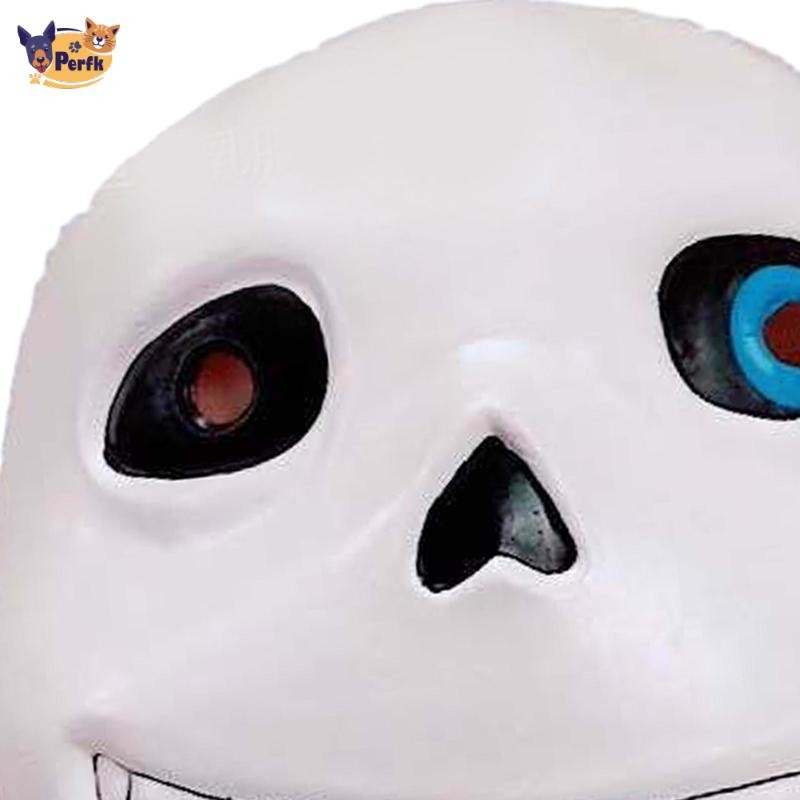 Undertale sans Mặt nạ Hiệu suất sân khấu Cosplay Trang phục chống đỡ Ảnh Đồ trang trí Mardi Gras Mặt nạ Trang phục Phụ kiện Carnival Trò chơi Mặt nạ