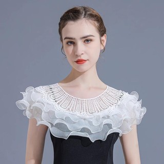Áo choàng nữ ren xếp nếp, mỏng thanh lịch, phù hợp dự tiệc cưới