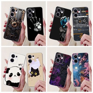 Ốp Chống Sốc Cho OPPO Reno 13F 2025 CPH2701 Ốp điện thoại Máy Sang Trọng Đá Cẩm Thạch Mềm Silicon Ốp điện thoại Cho Reno13 F 5G CPH2699 Vỏ