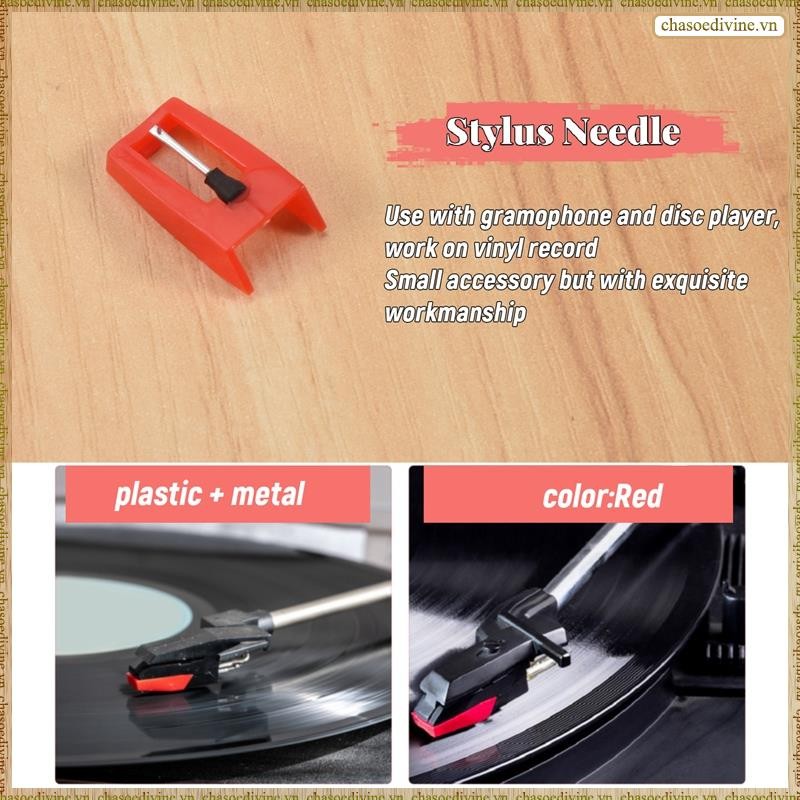 [K O G X] Bàn xoay kim cương Stylus cho máy quay đĩa Bàn xoay Vinil Lp Máy hát bản ghi kim Phụ kiện Stylus