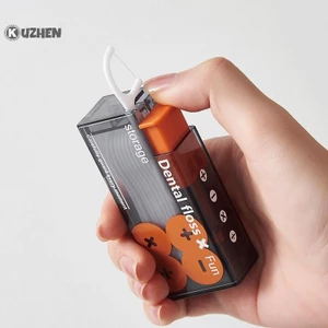 Kuzhen Hộp Đựng Nha Khoa Chứa 10 Chiếc Hộp Đựng Nha Khoa Có Thể Đổ Lại Chăm Sóc Răng Miệng Tự Động Chăm Sóc Có Thể Đổ Lại Chọn HOT